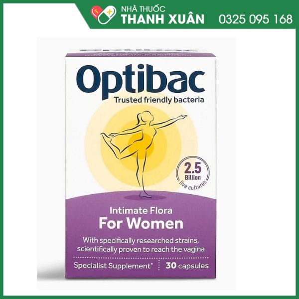 Optibac For Women bổ sung lợi khuẩn cho nữ